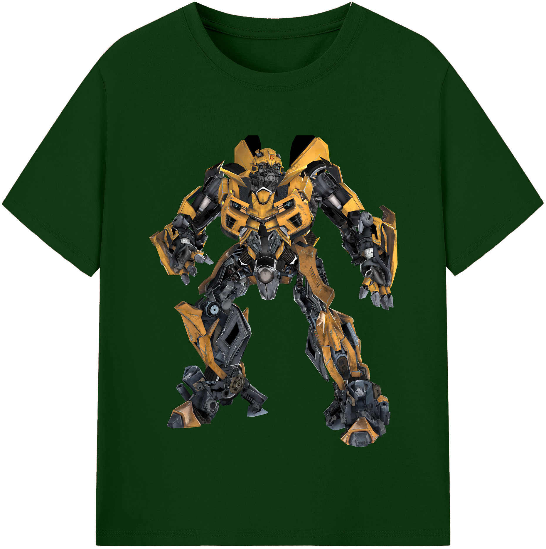 （画像用） Transformers トランスフォーマー 綿100％半袖Tシャツ（フロントプリント）